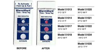 Model 51013 WarmMark Thermolabels