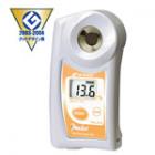 數(shù)字豆奶折射儀PAL-27S測(cè)量范圍：豆奶: 0.0 至 20.0 %；測(cè)量準(zhǔn)確度：豆奶: ±0.2 %；溶解值：豆奶: 0.1 %;可在屏幕上直接顯示豆?jié){濃度,可用水清洗.

