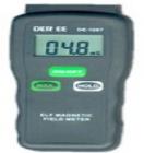 DE-1008   ELF電磁場(chǎng)測(cè)試儀。應(yīng)用于電源線，電腦顯示器，電視機(jī)，視頻/音頻，微波爐的工頻磁場(chǎng)及類似儀器等。量程: 0.1-200mG/1-2000mG/0.01uT-20uT/0.1uT-200uT。準(zhǔn)確度：± (3%rdg+3dgt) at 50Hz/60Hz。頻寬：30HZ-400Hz


