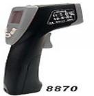AZ-8870  紅外測溫儀.非接觸式帶鐳射指標(biāo)測量!℃/℉切換功能!距離目標(biāo)比6:1.量程范圍,溫度:-20℃~+260℃(-4~500℉).分辯率:1℃/1℉.準(zhǔn)確度:±2~3%或±3℃
  
 
 
