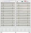 672點(diǎn)/臺 雙面 自動檢測柜,鋰離子、鎳氫、鎳隔二次電池通用型 適應(yīng)多種二次電池，節(jié)約空間和投資,充放電恒流范圍:10～2000mA,（鎳氫鎳隔電池放電恒流范圍：50～1200mA）恒流誤差≤±(0.2％RD＋0.1％FS),恒壓范圍:2.5V～4.5V,（鎳氫鎳隔電池不需恒壓充電）恒壓誤差≤±(0.3％HY),電壓采樣范圍:2.5V～5V,電壓采樣誤差≤±(0.2％RD＋0.1％FS),最小終止電流：10～15mA