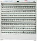 336點(diǎn)/臺 單面 自動檢測柜,鋰離子、鎳氫、鎳隔二次電池通用型 適應(yīng)多種二次電池，節(jié)約空間和投資,充放電恒流范圍:10～2000mA（鎳氫鎳隔電池放電恒流范圍：50～1200mA）,恒流誤差≤±(0.2％RD＋0.1％FS),恒壓范圍:2.5V～4.5V（鎳氫鎳隔電池不需恒壓充電）恒壓誤差≤±(0.3％HY),電壓采樣范圍:2.5V～5V,電壓采樣誤差≤±(0.2％RD＋0.1％FS),最小終止電流：10～15mA