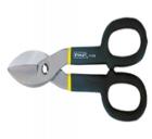 通用鐵皮剪:可剪厚度為0.78mm的冷軋鋼板和厚度為0.46mm的不銹鋼板。堅(jiān)固的合金鋼刀刃，沾塑手柄使用舒適。

