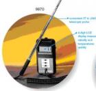 量程 速度: 0 – 20 m /s ,溫度:-17.8 至 93.3 ° C .分辨率 速度:0.01 m /s ,溫度:1 ° C .準確度  速度:± 5% 讀數(shù)或 ± 0.025 m /s ， 以較大值為準 , 溫度 
 1 ° C 
 
 
 
 