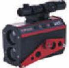 IMPULSE200 無棱鏡激光測距儀 功能:測距、傾角、測高,重量:1公斤,外殼:單片鋁盒箱體,最大測距:575米,有效量程:電線桿/料堆:100米,樹木/塔臺:150米,巖石表面/建筑物:250米.精度50米:3cm,150米:5cm 分辨率:0.01米
 