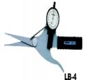 LB-4 針盤式內(nèi)測(cè)卡規(guī).測(cè)量范圍:10-30MM,最小讀數(shù):0.01MM.測(cè)量喉深:100MM,測(cè)頭高度:2MM