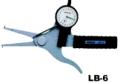LB-6 針盤式內(nèi)測(cè)卡規(guī).測(cè)量范圍:30-50MM,最小讀數(shù):0.01MM.測(cè)量喉深:80MM,測(cè)頭高度:4MM