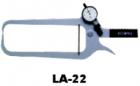 LA-22 大型針盤(pán)式外卡規(guī) .最小讀值:0.1MM.測(cè)量范圍:0-80MM;量測(cè)喉深:250MM