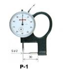 P-1 特殊應用針盤式厚度計.最小讀值:0.01mm.測定范圍:10mm.精度:20um
