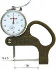 P-2 特殊應用針盤式厚度計.最小讀值:0.01mm.測定范圍:15mm.精度:25mm
