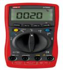  UT60C 數(shù)字萬(wàn)用表 直流電壓:400mV-1000V;交流電壓:4V-750V;交流頻寬:40Hz-400Hz;直流電流:400mA-10A;交流電流:400mA-10A;電阻:400W-40MW;電容:40nF-100mF;頻率:10Hz-10MHz;溫度:-40℃～1000℃
 
