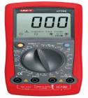 UT106 手持式汽車多用表  直流電壓：200mV-1000V：交流電壓：200V/750V；直流電流：200mA/10A；電阻：200W-20MW；攝氏溫度：-40℃∽1000℃；頻率：2kHz；轉速：4CYL/6CYL/8CYL；閉合角：4CYL/6CYL/8CYL
 
