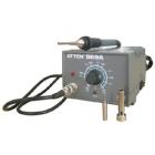 ·采用不銹鋼體發(fā)熱芯，與傳統(tǒng)陶瓷發(fā)熱芯比，延長發(fā)熱芯壽命，測溫頭與烙鐵頭緊密接觸，測溫靈敏，回溫迅速。

·發(fā)熱芯與烙鐵頭分體設(shè)計(jì)，焊咀與國際品牌相同，比一體化發(fā)熱體大大節(jié)省了使用成本，烙鐵頭更換方便。

·27V低壓輸出，穩(wěn)定的接地阻抗，絕對能夠保護(hù)敏感元件及工作人員的安全。

·手柄設(shè)計(jì)輕巧，適合長時間使用。

·特別適用于SMD元件的手工貼裝、返修和普通直插式元器件的焊接，以及其他不同工藝要求的焊接工作。

·溫度鎖定（機(jī)械式），防止操作人員誤調(diào)溫度。

