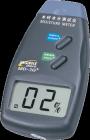 測量范圍：5%～40%
分辨力：1% 
電源：單個9V電池
尺寸：126×70×29mm
讀值鎖定， 兩針采樣
