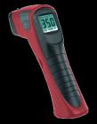 非接觸式精確測溫，內(nèi)置式激光瞄準器
自動數(shù)據(jù)保持及自動關(guān)機(15秒鐘后自動關(guān)機)
距離與目標尺寸比為D:S=10:1
白色背光液晶顯示屏
分辨率：1°C(2°F)，可選擇°C/°F
過載顯示：--0L--
量程：-25~400°C(-13~752°F)
采樣率：0.5秒
發(fā)射率：0.95 
光譜反應(yīng)：8~14μm
電 源：單個9V電池
測量精度：-25~400°C，±(2%+1°C)
　　　　　-13~752°F，±(2%+1°F)
操作溫度：-10~40°C(14~104°F)
相對濕度：10~80%RH
 
