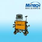 詳細信息
GCT-8型數(shù)字鋼軌探傷儀簡介
GCT-8型鋼軌超聲波探傷儀，是我所最近研制的新一代數(shù)字化手推車式鋼軌超聲波探傷設(shè)備。適宜于探測國產(chǎn)、
進口的鋼軌中的各種缺陷。
該儀器具有８路獨立的發(fā)射、接收通道，其中7個通道用于鋼軌探傷，1個通道用于校對傷損或作為焊縫探傷儀、
use，一臺探傷儀可同時獲得鋼軌探傷、焊縫探傷功能，具有 非常高高的性能價格比。 
本儀器在鋼軌探傷儀中首創(chuàng)了B型顯示功能，真正實現(xiàn)直觀易懂的超聲波探傷；本儀器同時具有波形記憶、本機直
接回放或通過U盤將存貯的探傷數(shù)據(jù)傳遞到微機回放功能，并具有自動記錄探傷作業(yè)參數(shù)（黑匣子）功能，實現(xiàn)了
探傷作業(yè)的微機化管理；另外儀器還具有探傷靈敏度自動控制、探頭自動檢測功能，有效地保證探傷質(zhì)量，防止
漏探事故。該儀器執(zhí)行TB/T 2340-2000《多通道Ａ型顯示鋼軌超聲波探傷儀技術(shù)條件》
