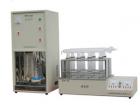 技術(shù)指標(biāo)  Specifications  

測(cè)定范圍：含氮量0.05%-90%；                                                   

精  度：相對(duì)差≤2%，平行差≤0.2%

測(cè)定時(shí)間：消化45分鐘左右（視樣品含氮量而定）， 蒸餾6分鐘左右

電  源：AC220V/50 Hz

功  率：消化器（四孔）1200W    （八孔）2400W        

體  積：04消化器650×220×150

        08消化器730×300×150

        蒸 餾 器380×330×740單位（mm）

