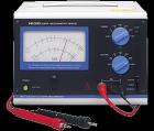 測試電壓：DC 10-1000V（7檔量程） 
測試量程：0.05-2×107MΩ（6檔量程） 
LCD數(shù)字/模擬顯示，DC 10-1000V 
和用于批準(zhǔn)出口產(chǎn)品的絕緣電阻表兼容 
具備充放電功能（standard spec） 
具備HV-EN功能（standard spec） 
適合測量電極和其他設(shè)備的多個樣品類型 
選件中有警報系統(tǒng)可選 
