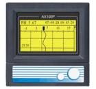 AX100P是基于微電腦技術(shù)的高智能化，高可靠性，具有優(yōu)盤轉(zhuǎn)儲(chǔ)功能的Ph/ORP記錄儀，點(diǎn)陣液晶屏顯示，全中文操作菜單，可顯示實(shí)時(shí)曲線，歷史曲線。能同時(shí)精確測(cè)量和控制pH值或ORP值、溫度。具有在線標(biāo)定，電極自動(dòng)診斷，溫度補(bǔ)償功能?？蓱?yīng)用于電廠、石化、生化制藥、環(huán)保、冶金、水處理等行業(yè)。
